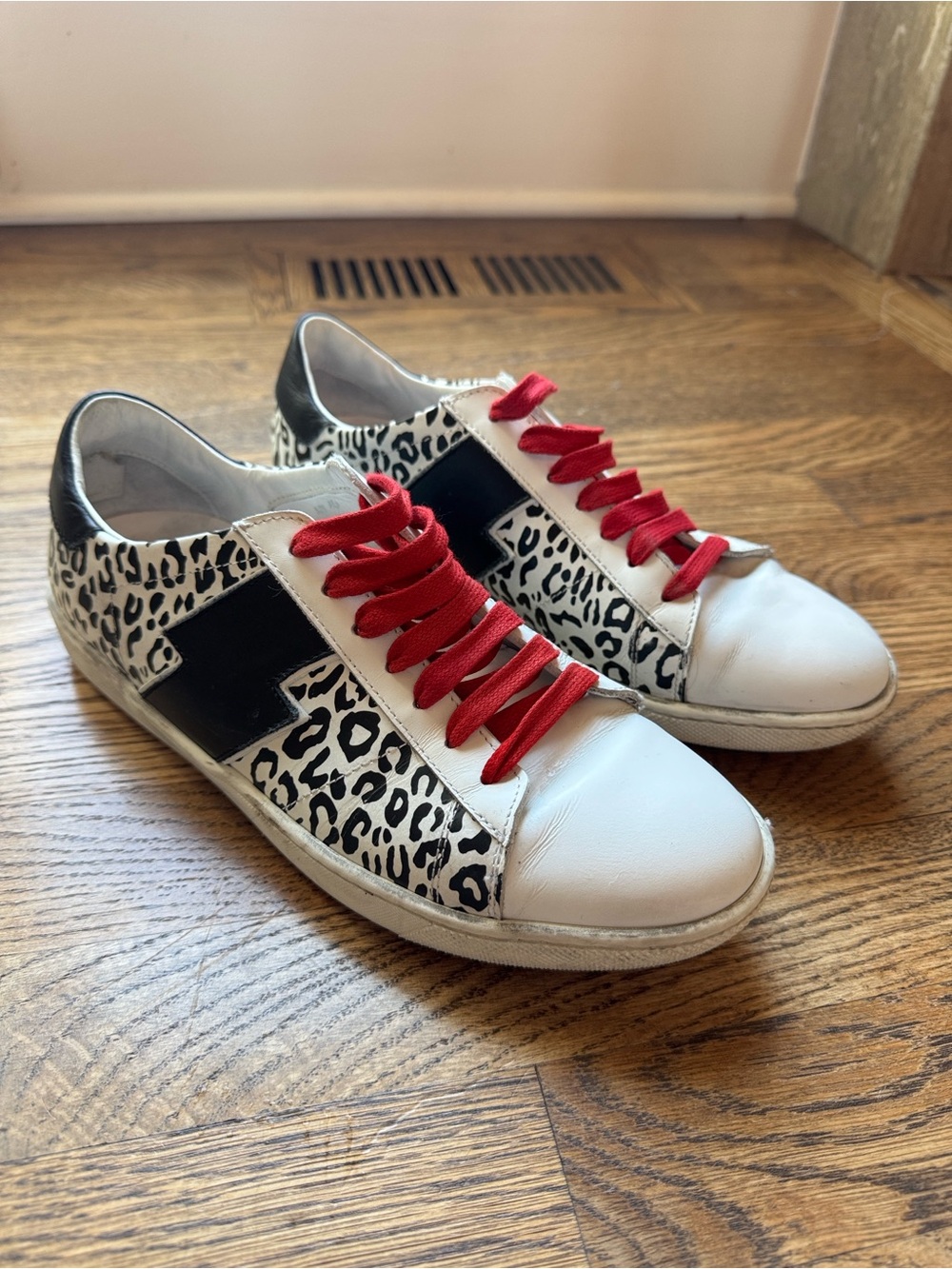 Amiri leopard print women's sneakers - Picture 2 of 9